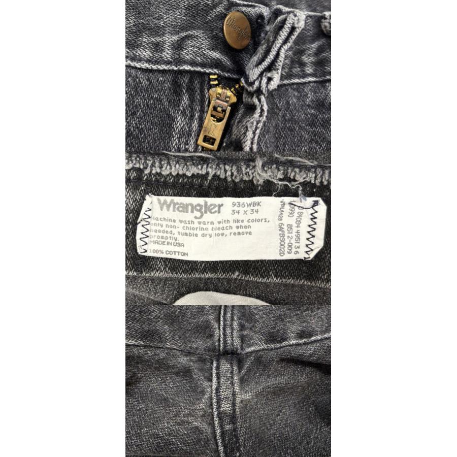 【レア】Wrangler 80s 936HUD usa製 W29 L34 80年代 USA製 Wrangler ラングラー デニムパンツ ストレート 936DEN