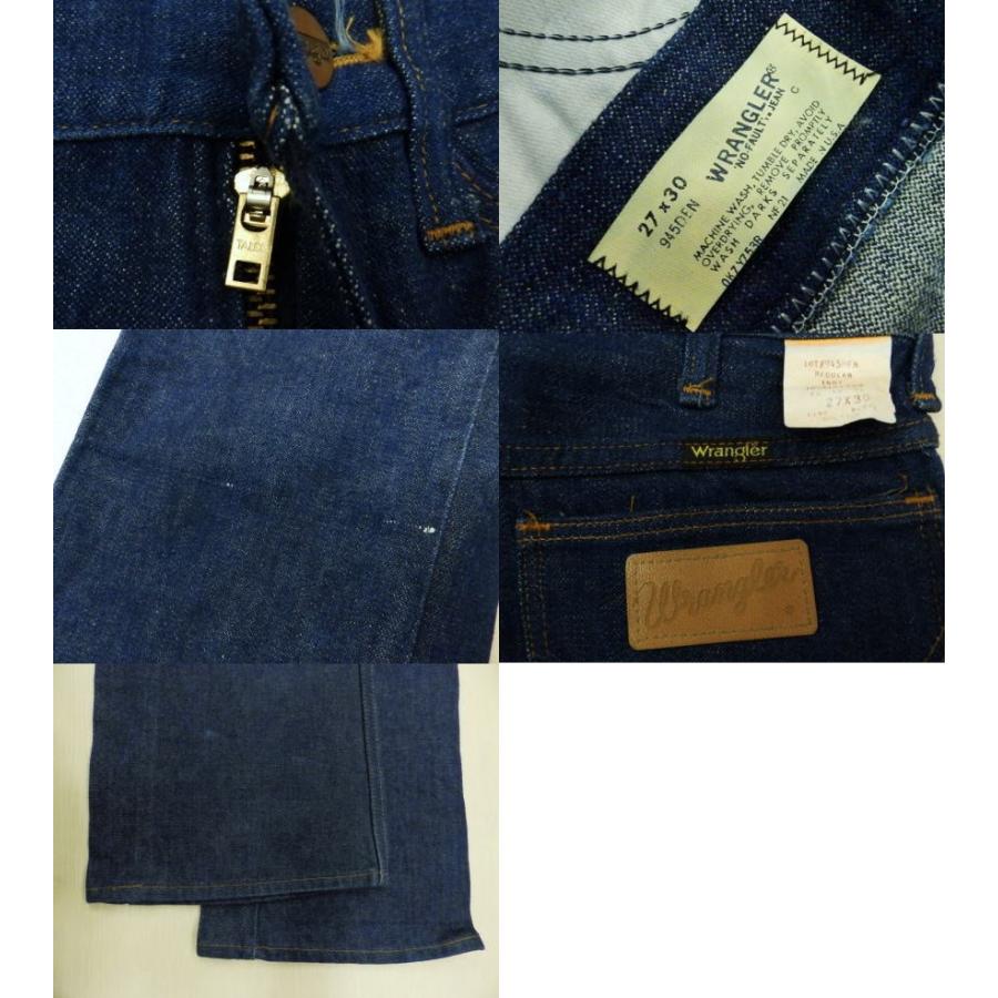 Wrangler 美品 ラングラー945DEN 70S ブーツカット W27×L30 ワン 