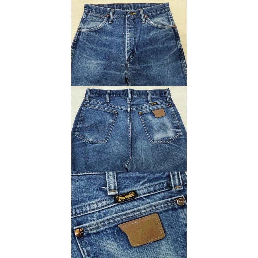 Wrangler（ラングラー） 13MWZ 90S 古着 激ヒゲ W30×L31 MADE IN USA
