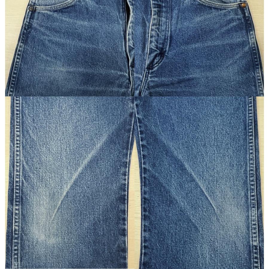 Wrangler（ラングラー） 13MWZ 90S 古着 激ヒゲ W30×L31 MADE IN USA
