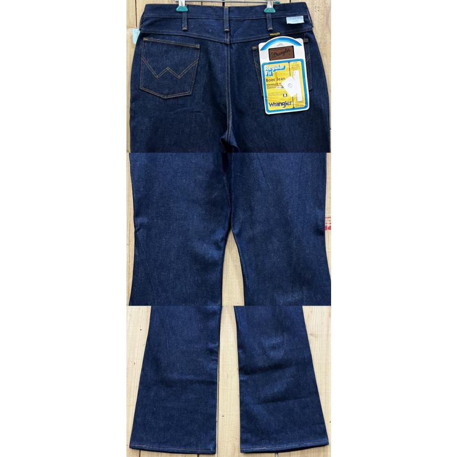 70's USA製wrangler 縦落ち ブーツカット 517 ビンテージ 70's USA製wrangler 縦落ち ブーツカット 517 ビンテージ