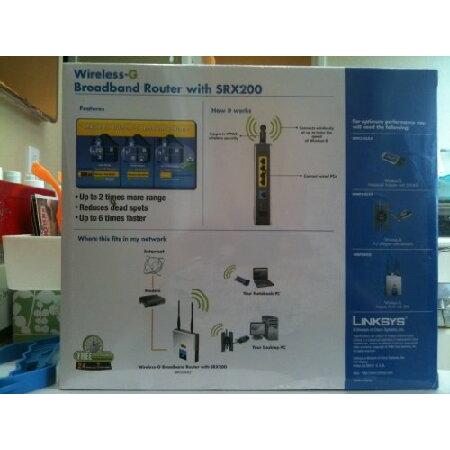 Cisco-Linksys Wireless-G Broadband Router with SRX200 (WRT54GX2)｜wolrd｜02