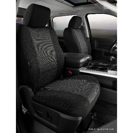 Fia OE38-15 CHARC Custom Fit Front Seat Cover Bucket Seats - Tweed, (Charcoal)｜wolrd｜03