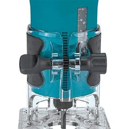 3709 1/4" Fixed Base Laminate Trimmer Teal 【木製】