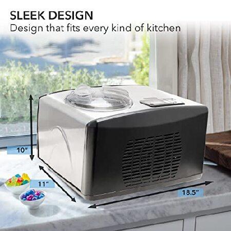 Whynter ICM-15LS Ice Cream Maker, Stainless Steel : World Importer