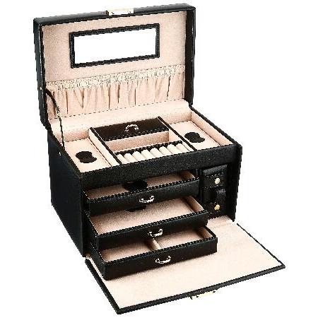 WOLF Heritage ラージ ジュエリーボックス アクセサリーケース 鍵 WOLF