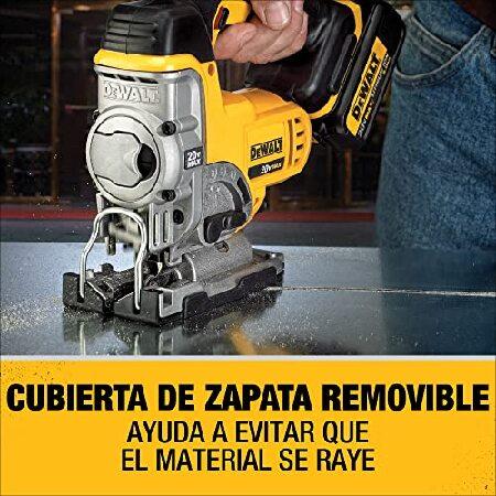 DEWALT 20V MAX XR Jigsaw, 3,000 Blade Speed, Cordless, Brushless Motor, LED Light, Bare Tool Only (DCS331B)｜wolrd｜04