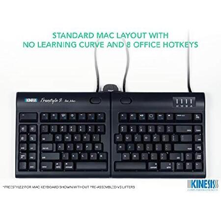 【未使用】Kinesis Freestyle2 Mac V3キット付き US配列 未使用】 Kinesis Freestyle2 Mac V3キット付き US配列 Kinesis