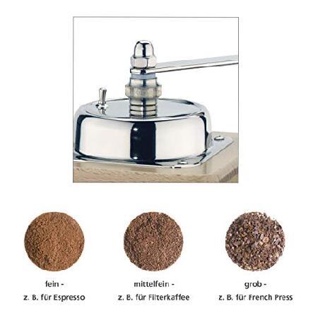 Zassenhaus Santiago Coffee Mill Grinder in Black Beech Wood 40104