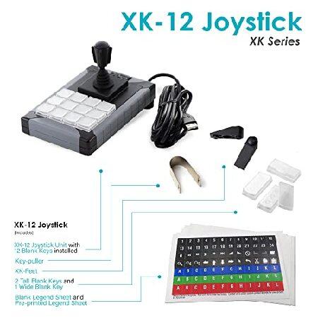 Xキー3軸USB精密ジョイスティック（12キー、XK-12ジョイ