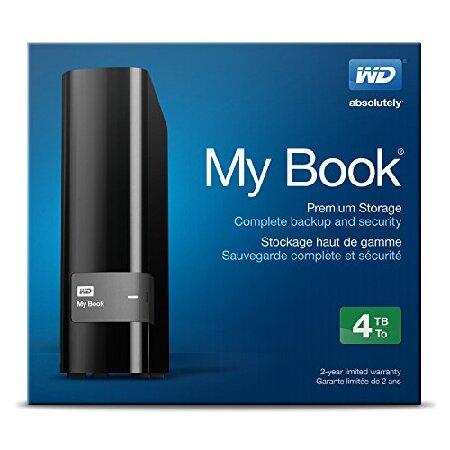 WD My Book 4TB 外付けHDD(WDBFJK0040HBK-04)