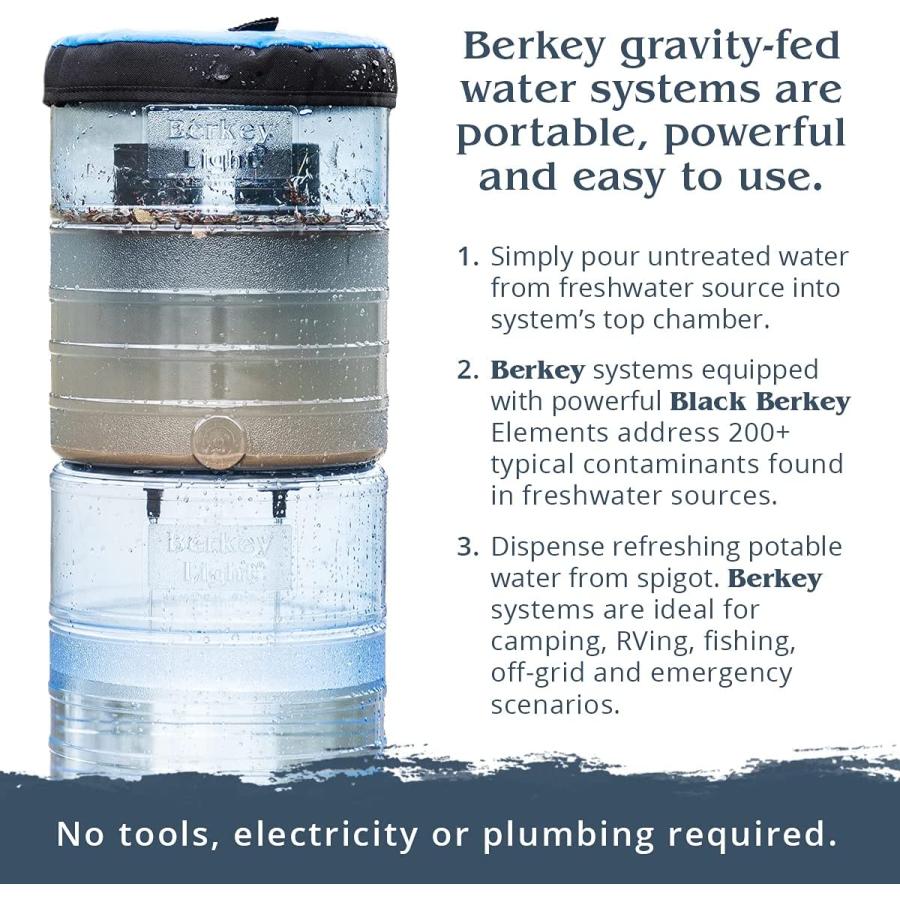 トラベル用 Berkey トラベルバーキー (バーキー) 大型重力式浄水 トラベル用 Berkey トラベルバーキー (バーキー) 大型重力式浄水