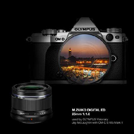 Olympus M.Zuiko Digital - Lens - 25 mm - f/1.8 PREMIUM - Micro Four Thirds - for Olympus E-P5, E-PL1s, E-PL3, E-PL5, E-PL6, E-PM1, E-PM2, OM-D E-M1, E｜wolrd｜04