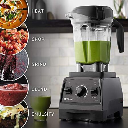 【新品同様 / 希少】 Vitamix， Black 7500 Blender， Professional-Grade， 64 oz. Low-Profile Container 【FKP1206674056】(43953円)