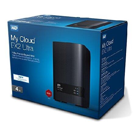 外付けハードディスク・ドライブ WD My Cloud EX2 4TB NAS WD 4TB My Cloud EX2 Ultra Network Attached Storage - NAS