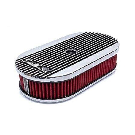 Edelbrock 4273 エリートシリーズ 楕円形エアクリーナー シングル4