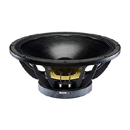 B＆C 15-in Woofer w/8 Ohms Impedance ＆ 1000 W, Black, (15FW76