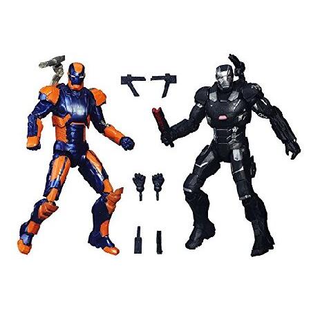 ハズブロ マーベルレジェンド 6インチフィギュア 2パック ウォーマシン マーク3＆アイアンマン マーク27 ”ディスコ” / Hasbro MARVEL LEGENDS CIVIL WAR 2016｜wolrd｜02