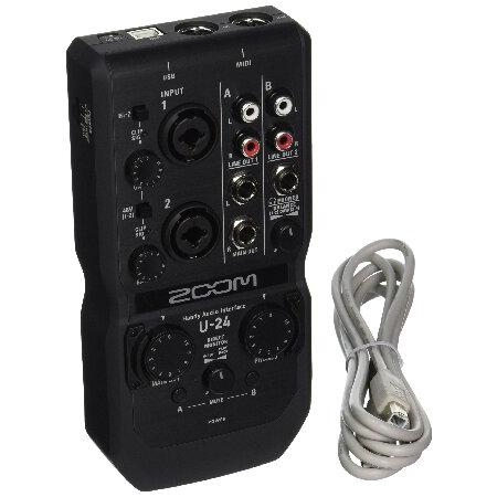 Zoom U-24 Handy Audio Interface, 2-Channel Portable USB 2 Zoom U-24 Handy Audio Interface, 2-Channel Portable USB 2