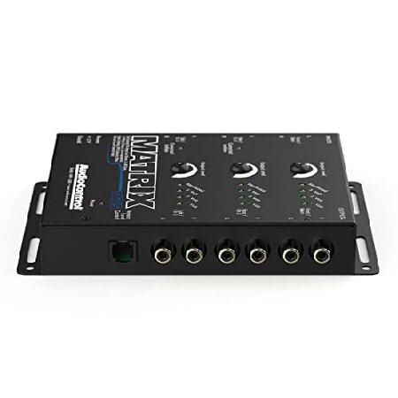 AudioControl Matrix Plus ブラック 6チャンネルラインドライバー