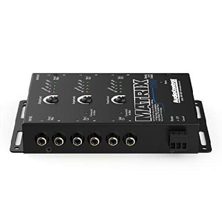 AudioControl Matrix Plus ブラック 6チャンネルラインドライバー