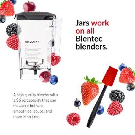 Blendtec Classic 575 Blender, 90 oz WildSide+ Jar, and Spoonula