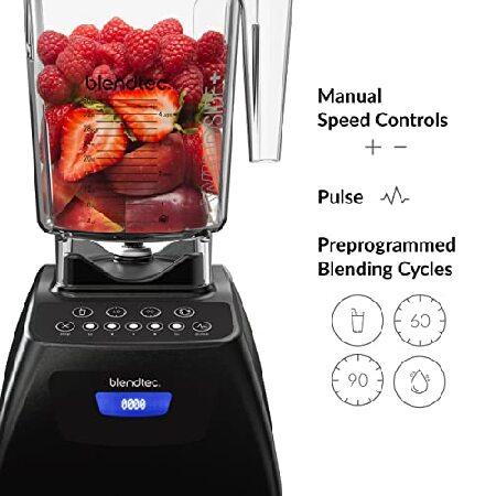 Blendtec Classic 575 Blender, 90 oz WildSide+ Jar, and Spoonula