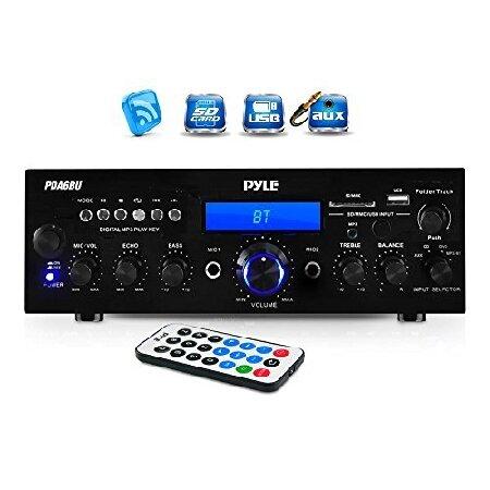 アンプとスピーカーのパッケージ: PAL BluetoothラジオUSB AUXアンプ 
