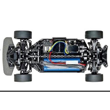タミヤ 1/10 電動RCカーシリーズ No.634 NSX (TT-02シャーシ) オン