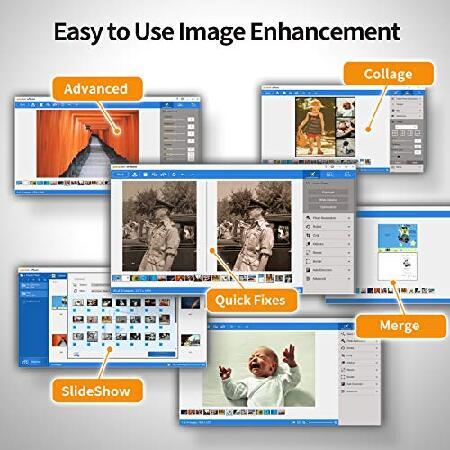 Plustek フォトスキャナー - ephoto Z300、2 秒で 4x6 の写真を