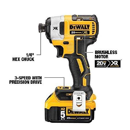 DEWALT　20V　MAX　6-Tool　Tool　Batteries　and　Tool　Combo　Charger　Kit,　with　(DCK694P2)　Cordless　Power　Set　Power