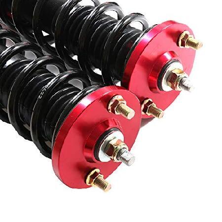 ネット通販で正規取扱店 Coilover Struts スプリングショック アセンブリ 調整可能 ストラット ショック サスペンション フルセットキット ECCPP フィット 1994-2001 アキュラ インテグ