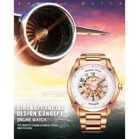 【動作品】PRINCE 自動巻き 腕時計 スケルトンバック 動作品】PRINCE 自動巻き 腕時計 スケルトンバック