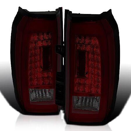 Spec-D Tuning レッドスモークレンズ LEDバーテールライト 2015-2017 