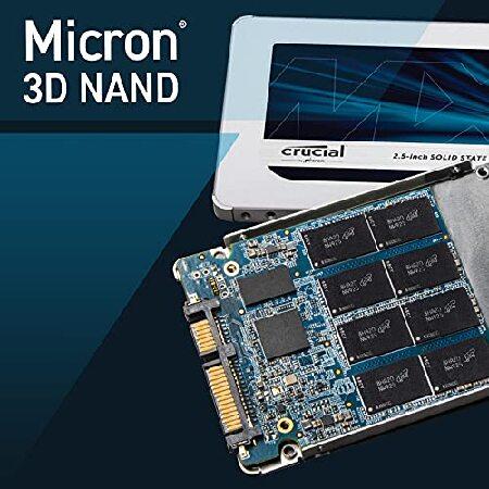 未使用　crucial MX500 1000GB 2.5インチSSD Crucial MX500 1TB 3D NAND SATA 2.5-inch 7mm (with 9.5mm