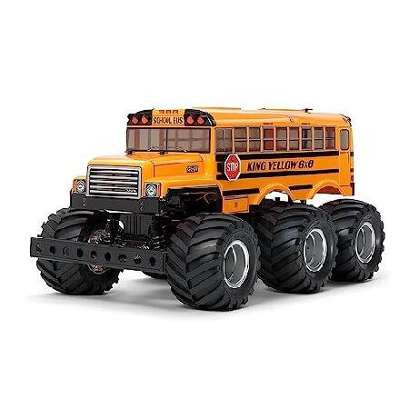 タミヤ 1/18 電動RCカーシリーズ No.653 キングイエロー 6×6 G6-01 