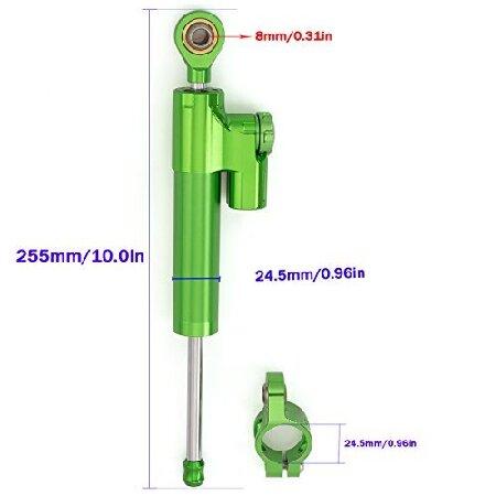 オートバイ調整可能なステアリングダンパースタビライザーバ ファー