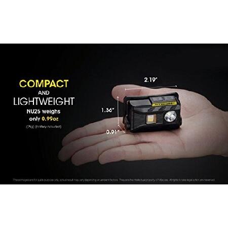 NITECORE ナイトコア NU25 ヘッドライト 360ルーメン 充電式 NITECORE ナイトコア NU25 ヘッドライト 360ルーメン 充電式