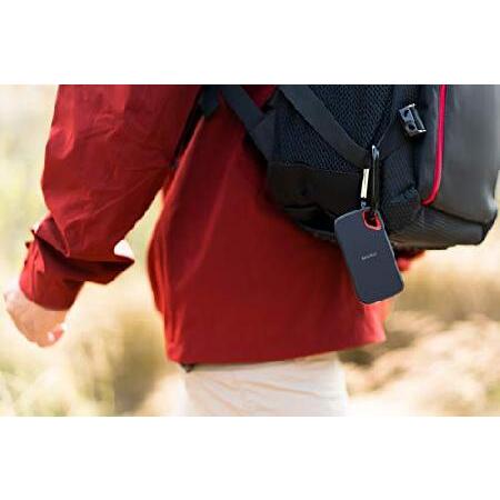 SanDisk 外付けSSD500GB SanDisk SSD 外付け 500GB USB3.2Gen2 読出最大1050MB/秒 防滴