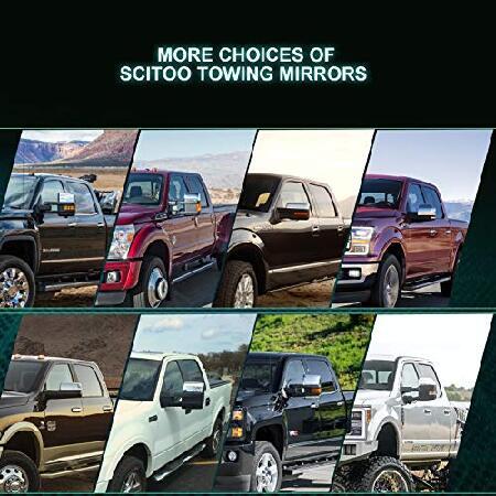 SCITOO フォードF250 F350 F450 F550スーパーデューティパワー加熱され 
