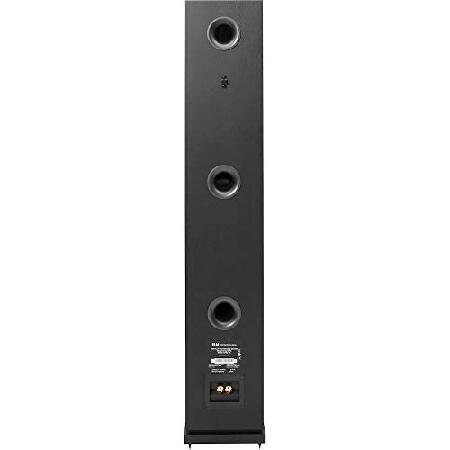 Elac Debut 2.0 F5.2 フロアスタンディングスピーカー ブラック Amazon.com: ELAC Debut 2.0 F5.2 Floorstanding Speaker, Black