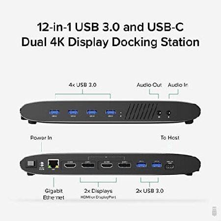 Plugable UD-6950Z デュアルディスプレイ ドッキングステーション Amazon.co.jp: プラグ可能なデュアルディスプレイポート&HDMI