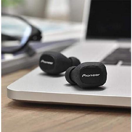 Pioneer SE-C8TW(B)トゥルーワイヤレスイヤホン Pioneer Truly ワイヤレスインイヤーヘッドホン ブラック SE