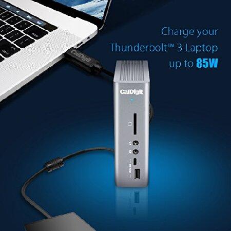 CalDigit TS3 Plus Thunderbolt 3 ドック - 85W充電、7X USB 3.1