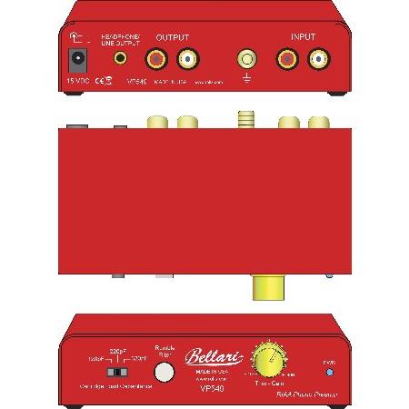 【中古】フォノプリアンプ Bellari VP549 Bellari Bellari VP549 Phono Preamp VP549 B&H Photo Video