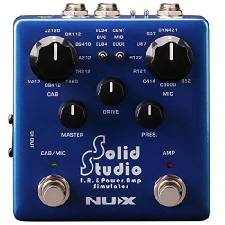 NUX Solid Studio キャビネット パワーアンプ シミュレーター NUX Solid Studio ニューエックス IR ＆ パワーアンプ