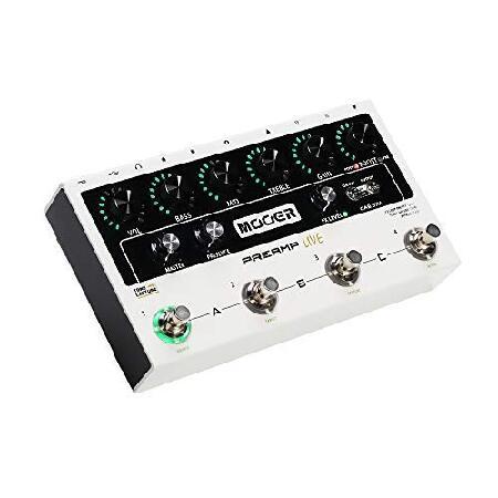 MOOER PreAMP Live with 12 Preamp Channels, Pre/Post Booster, Noise