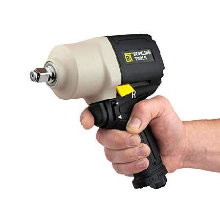 単品販売 Berkling Tools 2463T 1/2 HEAVY DUTY Pneumatic Impact Wrench - Air Powered， Twin Hammer， Composite Handle