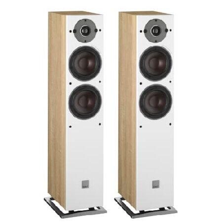 DALI Oberon 5 Hi-Fi フロアスタンドタワー スピーカー - ライト