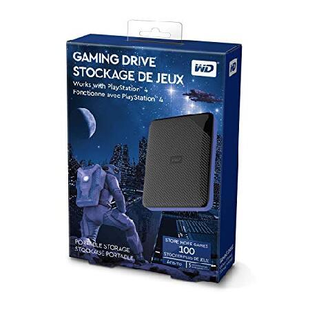 モール WESTERNDIGITAL ポータブル 外付けハードディスク Gaming Drive Works with Playstation 4 Portable External Hard Drive (PS4 / PS4pro 対応) (並行輸入品) (4T